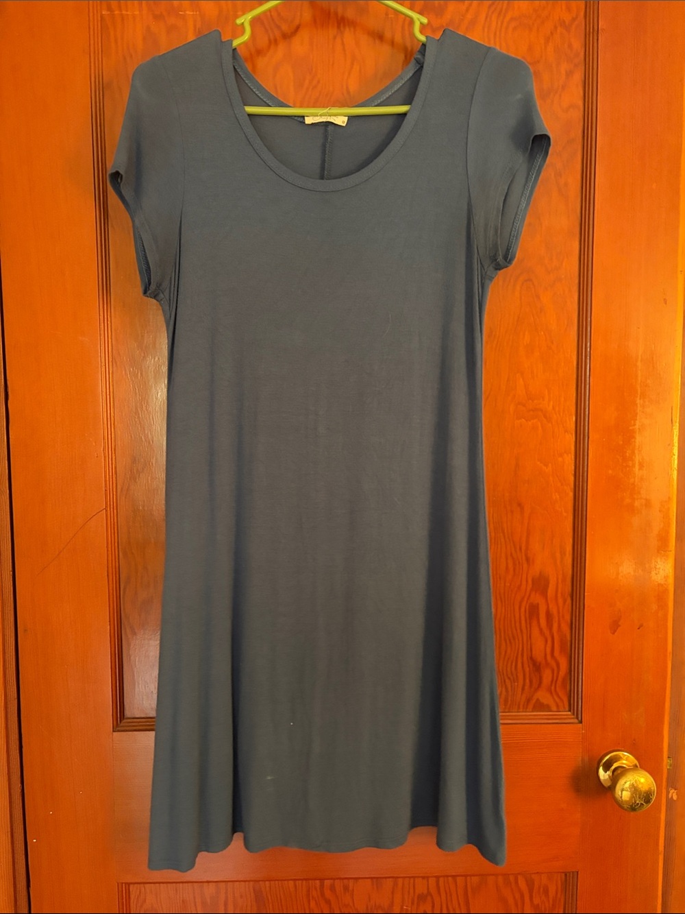 Olivia Rae Slate Blue T-shirt Dress